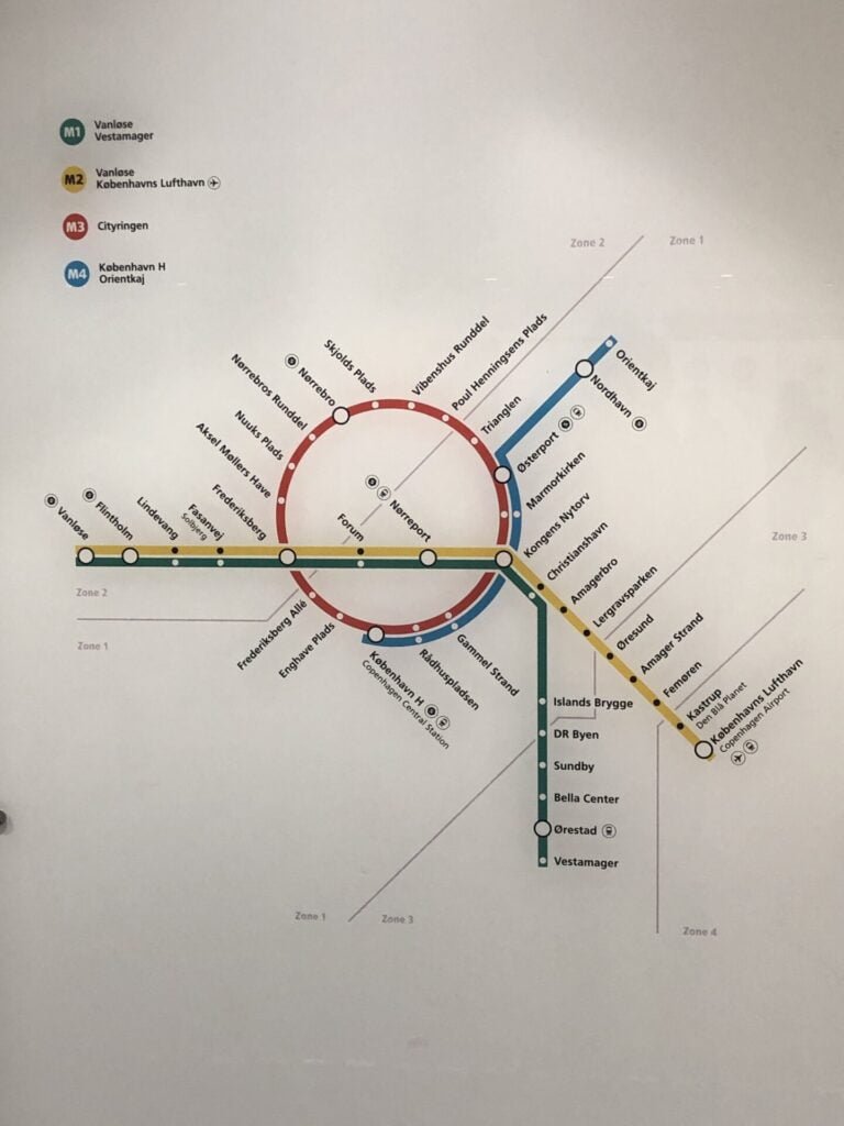 Beck inspired Danish styled metro map – Mappery