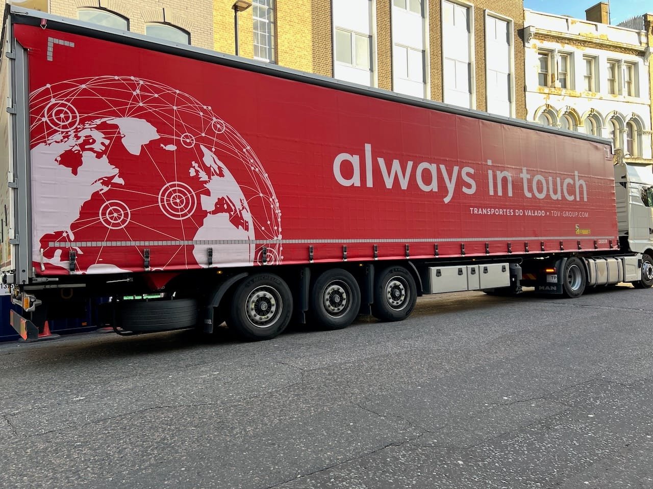 Mappery - Lorry in London