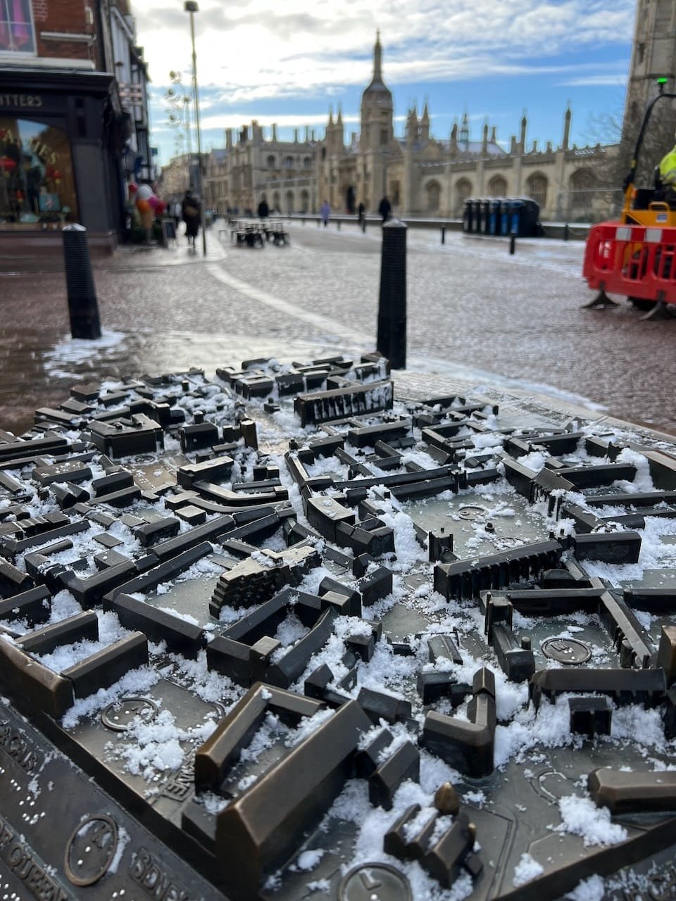 Mappery - King’s College winter version