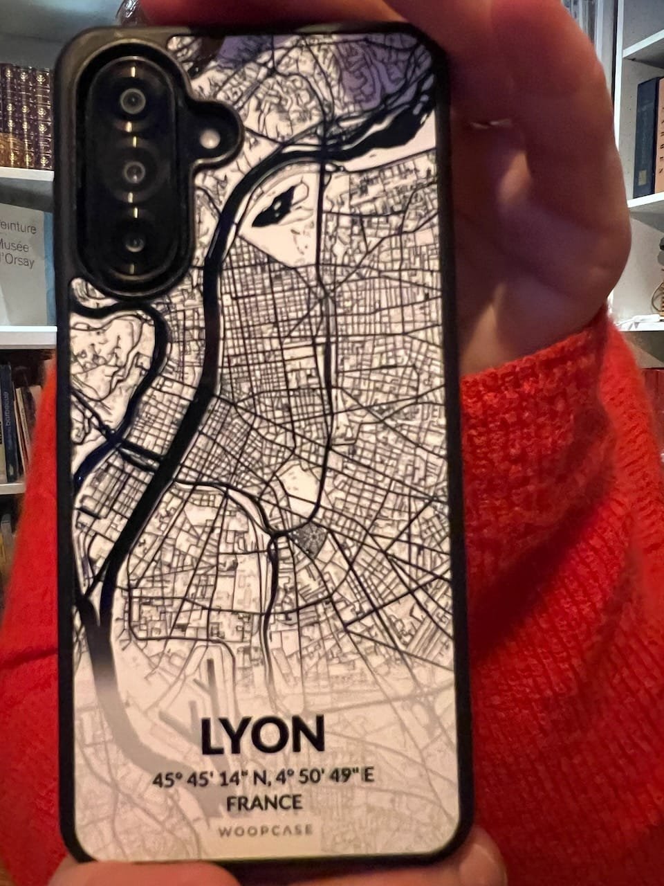 Mappery - Lyon phone cover